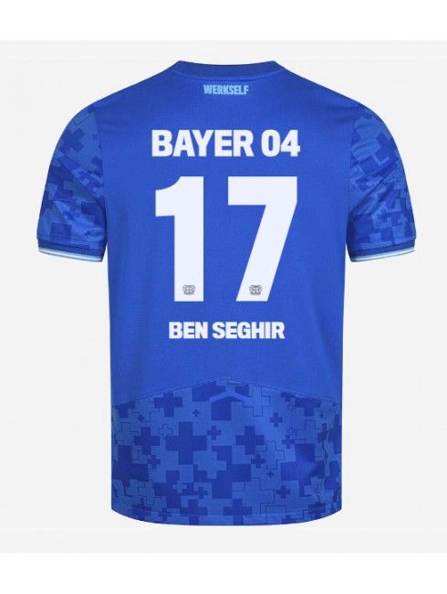 Bayer Leverkusen Eliesse Ben Seghir #17 Replika Tredje Kläder 2025-26 Kortärmad Bayer Leverkusen Eliesse Ben Seghir #17 Replika Tredje Kläder 2025-26 Kortärmad